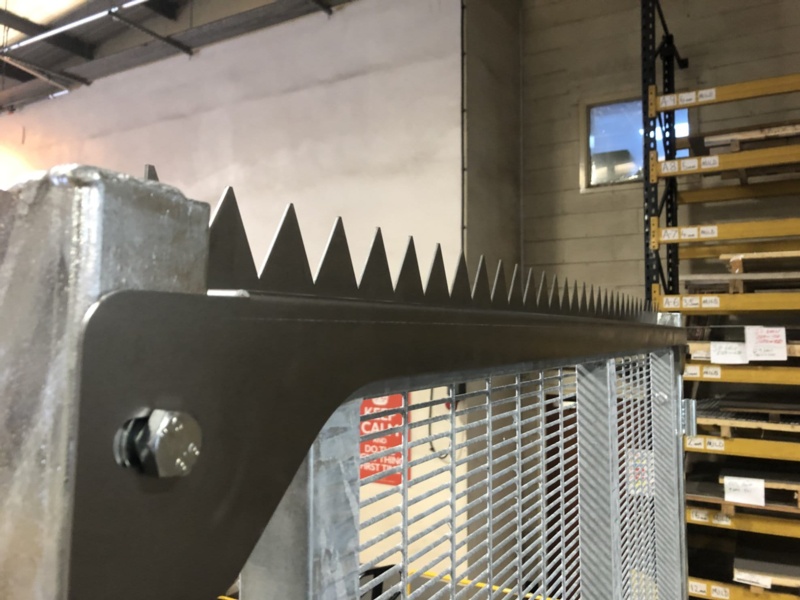 High Security Fence -2 Spiked Top